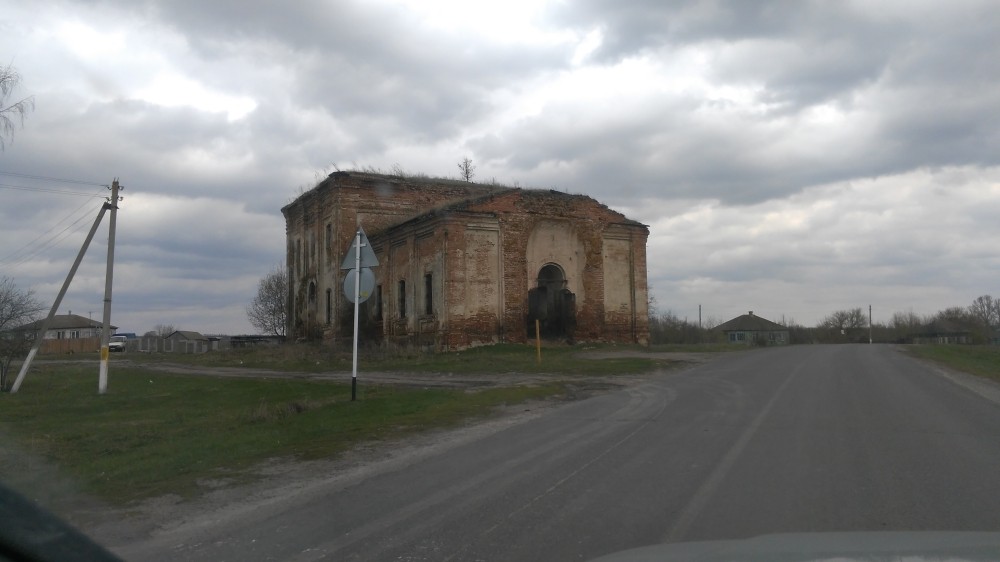 Церковь в с. Стужень Мантуровский района Курской области